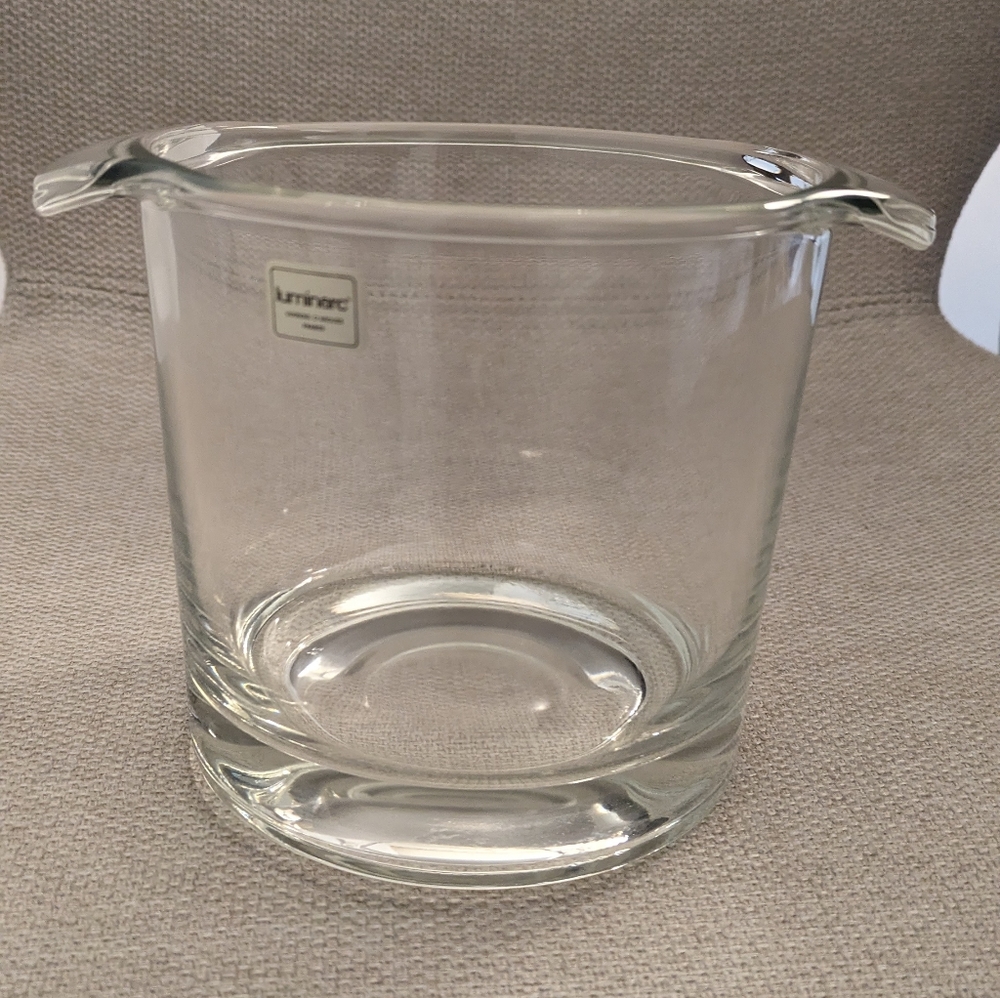 Glass Champagne Ice Bucket Wine Chiller Luminarc
